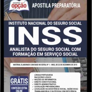 Caderno INSS Técnico do Seguro Social 450 Questões Gabaritadas em PDF