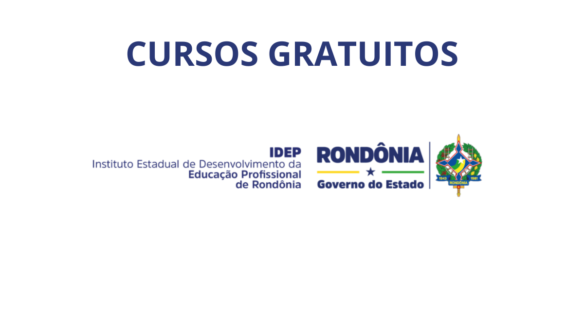 Idep Ro Abre Vagas Para Cursos T Cnicos Gratuitos Em Porto Velho