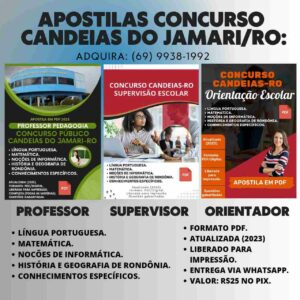 Antecipe seus Estudos: Apostilas Concurso Candeias-RO!