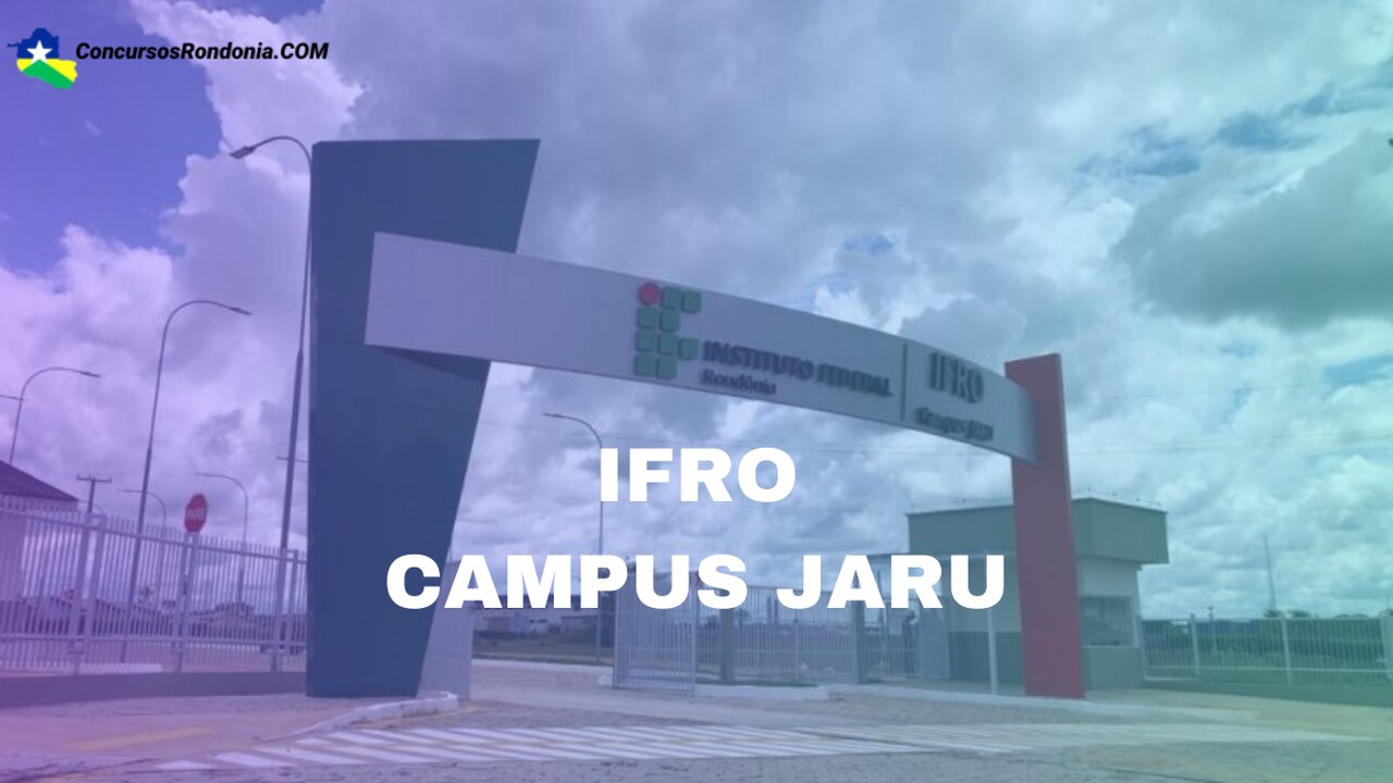 IFRO – Campus Jaru: Vagas Temporárias para Professor Substituto