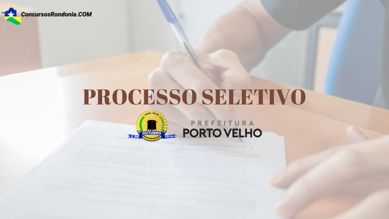 Prefeitura de Porto Velho Anuncia Retificação de Edital para Processo Seletivo Voluntário