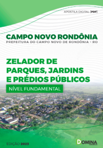 Apostila Pref Campo Novo Rondônia RO 2023 Zelador Prédio Públicos
