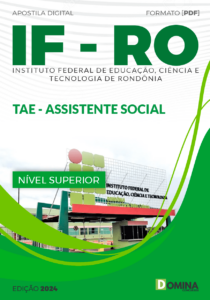 Apostila Concurso IFRO 2024 Assistente Social