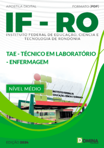 Apostila Concurso IFRO 2024 Técnico Laboratório Enfermagem