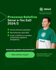 SENAR Oferece Cursos Técnicos Gratuitos em Rondônia