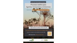 Inscrições abertas para seleção de agentes ambientais no ICMBio em RO