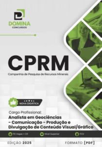 Apostila do Analista em Geociências: Produção Visual Gráfica CPRM 2025