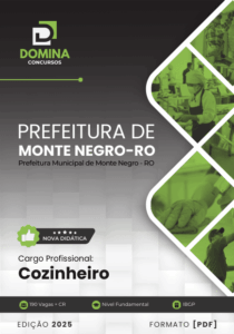 Apostila Completa de Formação: Cozinheiro – Monte Negro RO 2025