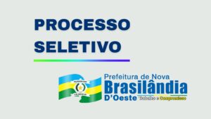 Nova Brasilândia D’Oeste abre 11 vagas imediatas com salários até R$ 1,7 mil