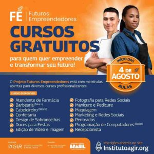 Projeto Futuros Empreendedores abre vagas para cursos gratuitos em Porto Velho