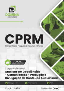 Apostila para Analistas em Geociências: Produção e Divulgação Audiovisual – CPRM 2025
