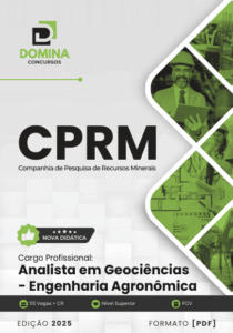 Apostila Profissional: Geociências e Engenharia Agronômica CPRM 2025 para Analistas