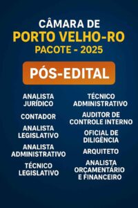 Estude com os melhores cursos e conquiste sua vaga na Câmara de Porto Velho