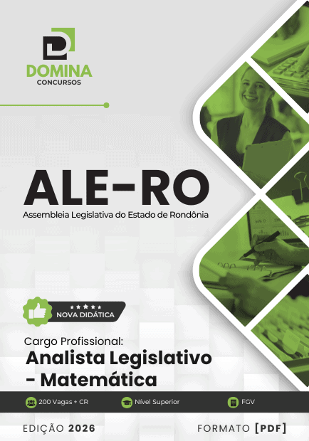 Apostila Completa de Matemática para Analista Legislativo ALE RO 2026