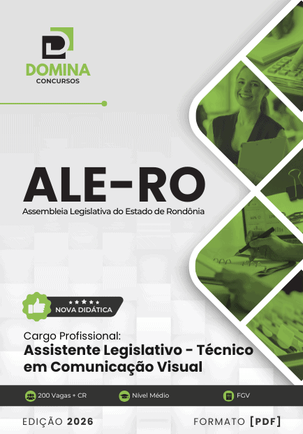 Apostila Completa para Assistente Legislativo: Comunicação Visual ALE RO 2026
