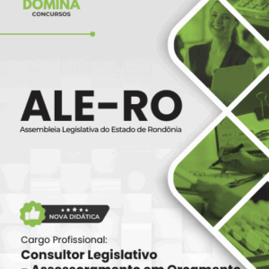 Apostila 2026: Consultor Legislativo em Assessoria de Orçamento - ALE RO