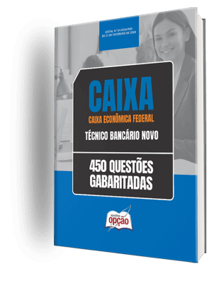 Caderno Caixa: 450 Questões Gabaritadas para a Formação de Técnicos Bancários