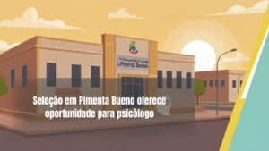 Pimenta Bueno abre processo seletivo para contratação temporária de psicólogo