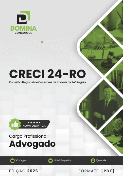 Apostila para Advogados: CRECI 24 RO - Orientações 2026