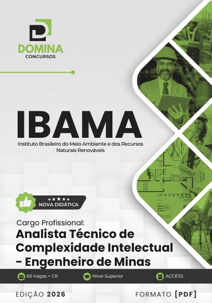 Apostila Completa para Analista Técnico Engenheiro de Minas - IBAMA 2026