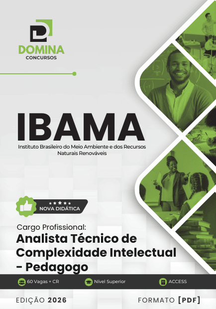 Apostila Completa para Analista Técnico Pedagogo IBAMA 2026: Prepare-se para o Sucesso