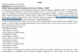 IBADE é oficializado para executar concurso público da Seduc-RO