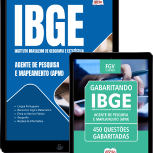 Combo IBGE 2026: Oportunidade para Agente de Pesquisas e Mapeamento (APM)