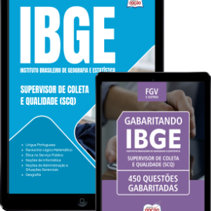 Combo IBGE 2026: Supervisor de Coleta e Qualidade (SCQ) – Oportunidade Profissional