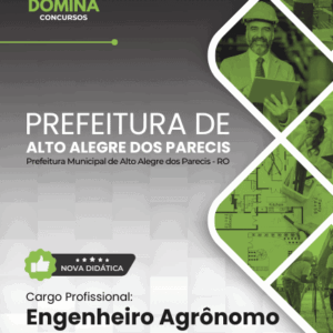 Apostila para Engenheiros Agrônomos – Alto Alegre dos Parecis RO 2026 Apostila para Engenheiros Agrônomos – Alto Alegre dos Parecis RO 2026