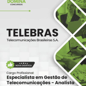 Apostila 2026: Especialista em Telecomunicações e Analista Comercial – TELEBRAS