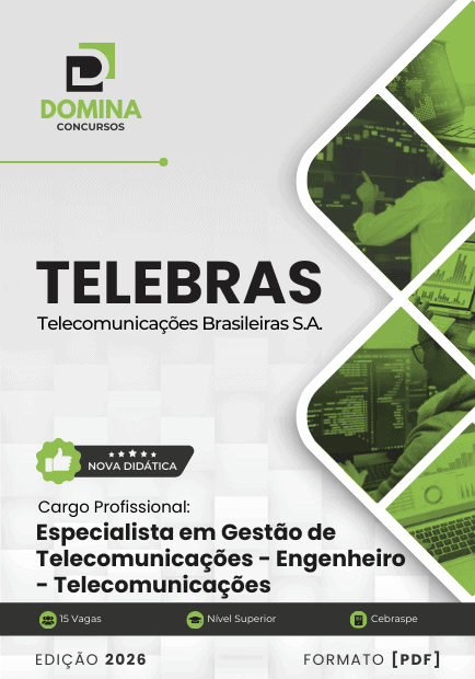 Apostila Especialista em Telecomunicações Engenheiro de Telecomunicações TELEBRAS 2026