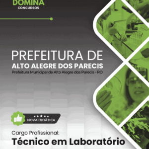 Apostila do Curso Técnico em Laboratório – Alto Alegre dos Parecis/RO 2026 Apostila do Curso Técnico em Laboratório – Alto Alegre dos Parecis/RO 2026
