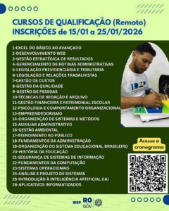 IDEP abre inscrições para 26 cursos online gratuitos em diversas áreas; veja como participar