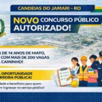 Prefeitura de Candeias do Jamari autoriza concurso público com mais de 200 vagas