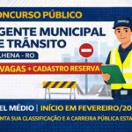 Vagas e chances de nomeação no cadastro de reserva em Vilhena (RO) para Agente