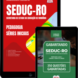 Combo SEDUC-RO 2026: Formação em Pedagogia para Séries Iniciais