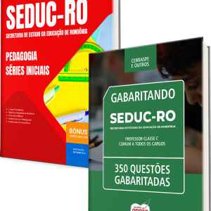 Combo SEDUC-RO 2026: Formação em Pedagogia para Séries Iniciais
