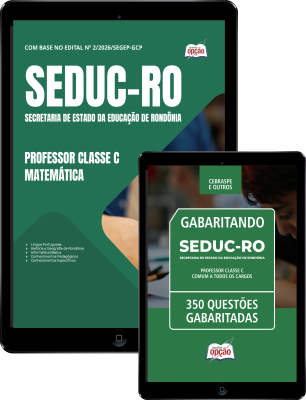 Processo Seletivo SEDUC-RO 2026: Vagas para Professor Classe C - Matemática