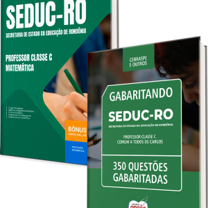 Combo SEDUC-RO 2026: Professor Classe C – Matemática – Prepare-se para o Sucesso Combo SEDUC-RO 2026: Professor Classe C – Matemática – Prepare-se para o Sucesso
