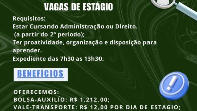 IDEP abre vagas de estágio para estudantes de Administração e Direito em Rondônia