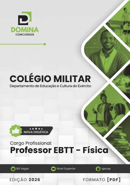 Apostila Completa para Professores de Física - Colégio Militar 2026