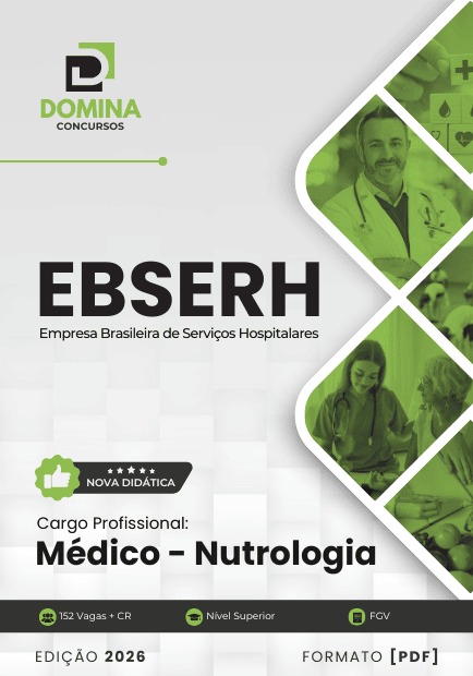 Apostila de Nutrologia EBSERH 2026: Guia Completo para Profissionais da Saúde