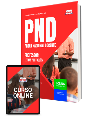Apostila PND 2026: Formação de Professores de Letras Português - CNU