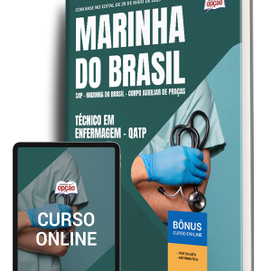 Apostila Marinha do Brasil 2026: Corpo Auxiliar de Praças – Técnico em Enfermagem QATP