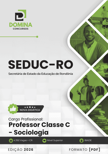 Apostila de Sociologia 2026 - Professor SEDUC RO: Conteúdos e Diretrizes