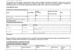 Candeias do Jamari abre processo seletivo para professores com salários de até R$ 4,8 mil