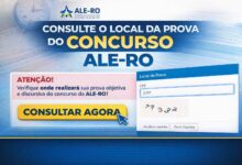 ALE-RO divulga consulta aos locais de prova para 425 vagas de médio e superior ALE-RO divulga consulta aos locais de prova para 425 vagas de médio e superior