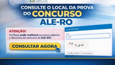 ALE-RO divulga consulta aos locais de prova para 425 vagas de médio e superior