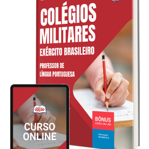 Apostila atualizada Colégio Militar 2026 para Professor de Língua Portuguesa