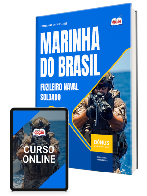 Apostila atualizada Marinha do Brasil 2026 para Fuzileiro Naval - Soldado